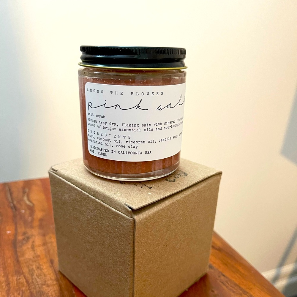 Pink Salt Body Scrub